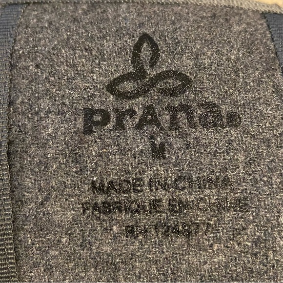 Prana Ava Womens Vest Gray Herringbone Wool Sherpa Hood Full Front Zipper MEDIUM - Picture 11 of 14